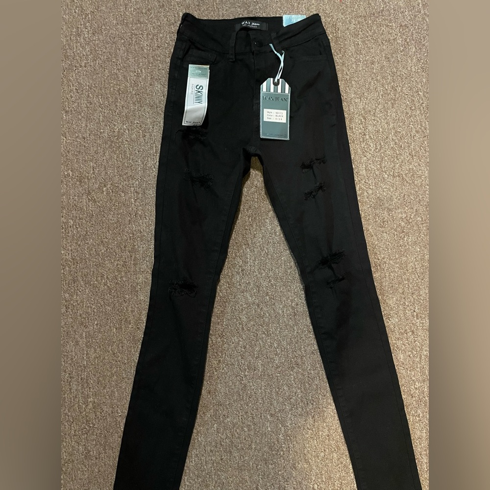 Black Ripped Jeans